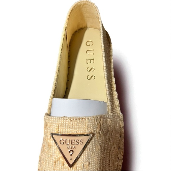 🌻NEW NWOT GUESS Mones Jute Casual Espadrille Flats Women's Size 6.5 - Picture 5 of 8